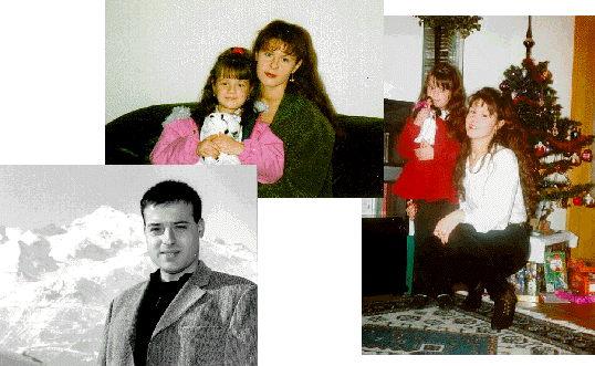 Floriano Beffa con la famiglia